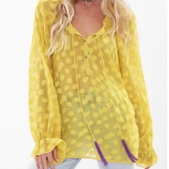ARATTA SILENT JOURNEY Tops - ARATTA SILENT JOURNEY MABEL BLOUSE NWT